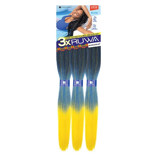 Synthetic Hair Braids Pre-Stretched Braid 24"