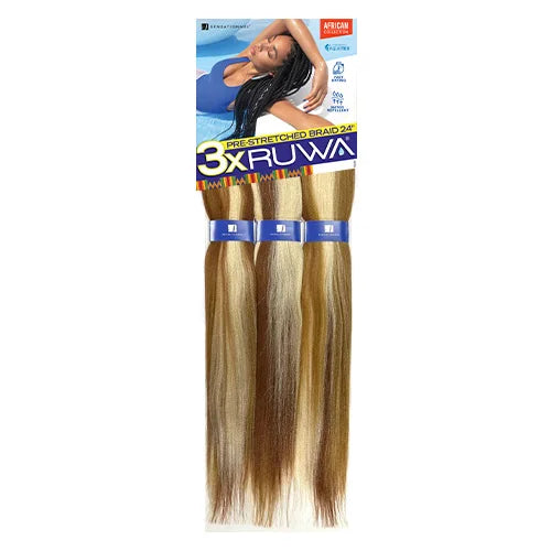 Synthetic Hair Braids Pre-Stretched Braid 24"