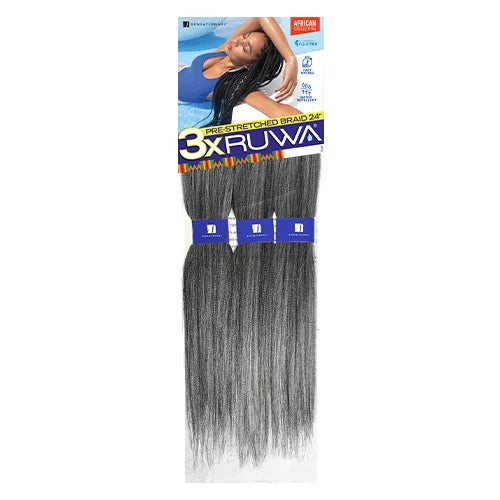 Synthetic Hair Braids Pre-Stretched Braid 24"