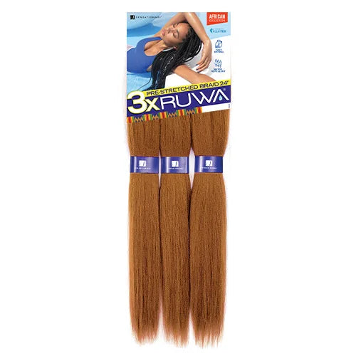 Synthetic Hair Braids Pre-Stretched Braid 24"