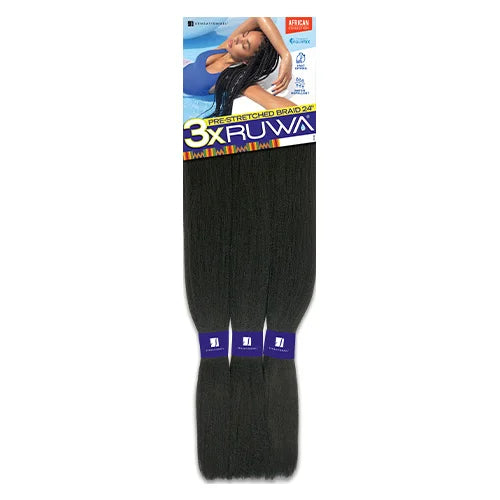 Synthetic Hair Braids Pre-Stretched Braid 24"