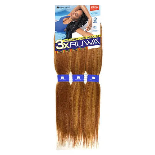 Synthetic Hair Braids Pre-Stretched Braid 24"