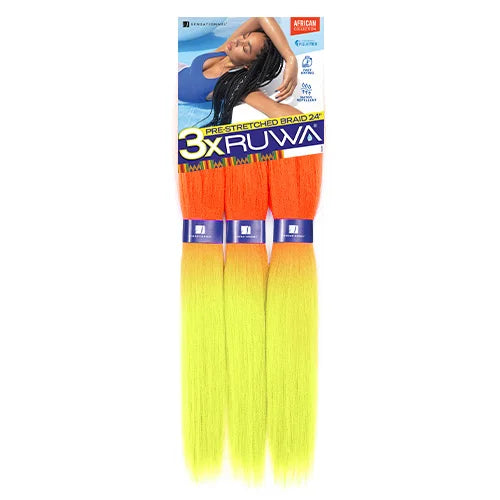Synthetic Hair Braids Pre-Stretched Braid 24"