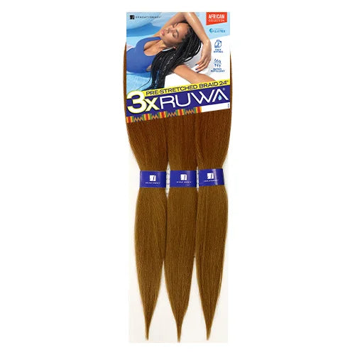 Synthetic Hair Braids Pre-Stretched Braid 24"