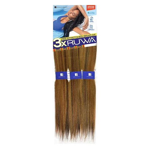 Synthetic Hair Braids Pre-Stretched Braid 24"
