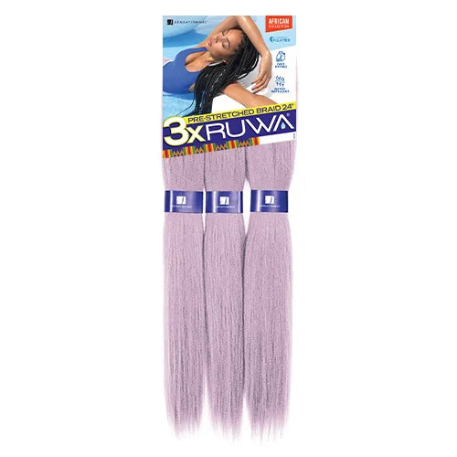 Synthetic Hair Braids Pre-Stretched Braid 24"