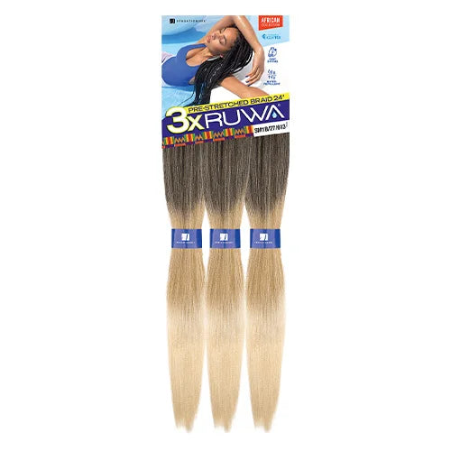 Synthetic Hair Braids Pre-Stretched Braid 24"