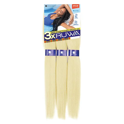 Synthetic Hair Braids Pre-Stretched Braid 24"