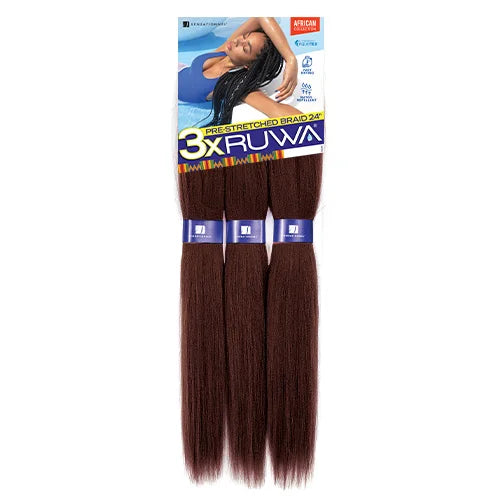 Synthetic Hair Braids Pre-Stretched Braid 24"