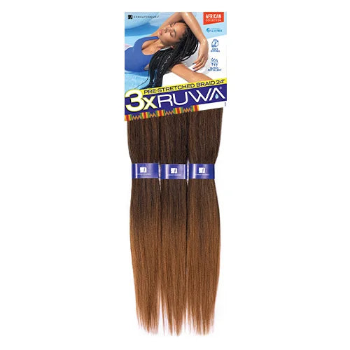 Synthetic Hair Braids Pre-Stretched Braid 24"