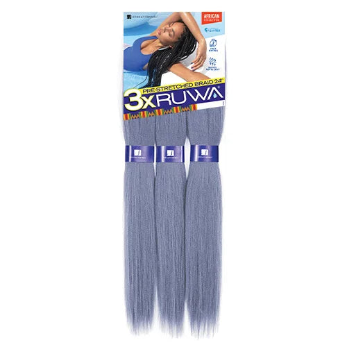 Synthetic Hair Braids Pre-Stretched Braid 24"