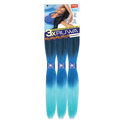 Synthetic Hair Braids Pre-Stretched Braid 24"