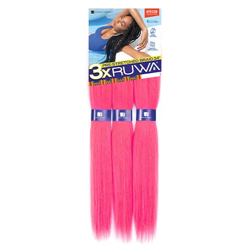 Synthetic Hair Braids Pre-Stretched Braid 24"