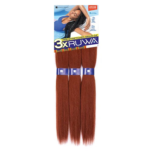 Synthetic Hair Braids Pre-Stretched Braid 24"