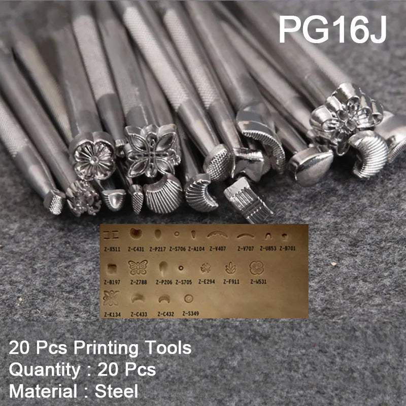 Leather Staming Set Leather Craft