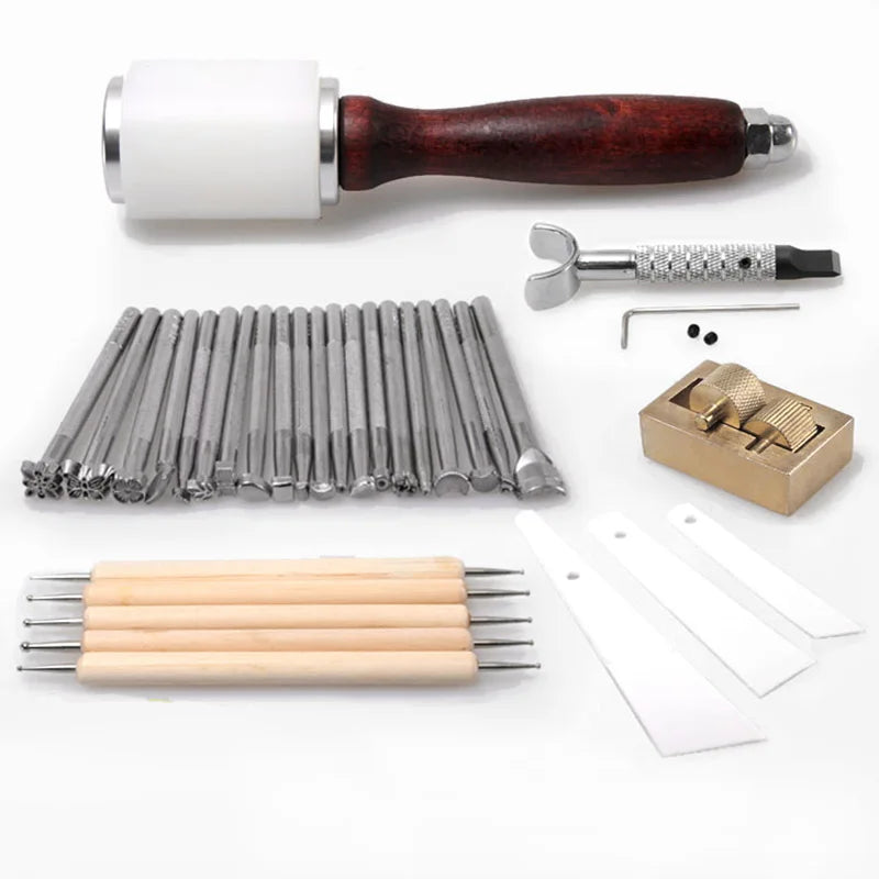 Leather Staming Set Leather Craft