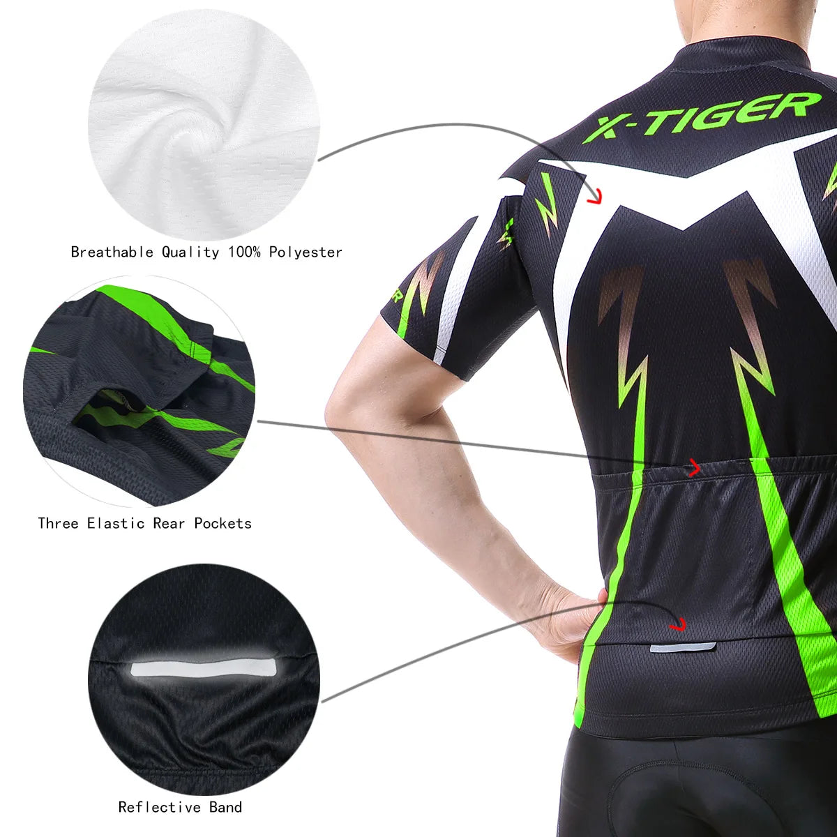 Pro Cycling Jersey Set
