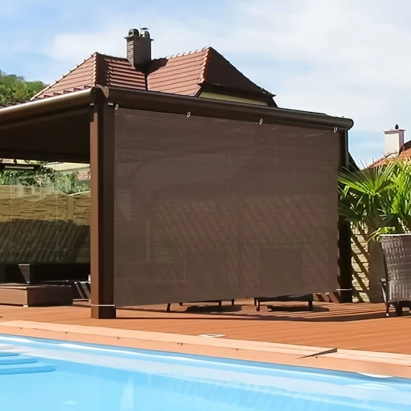 Brown Sunshade Cloth - Professional Sun Protection Design