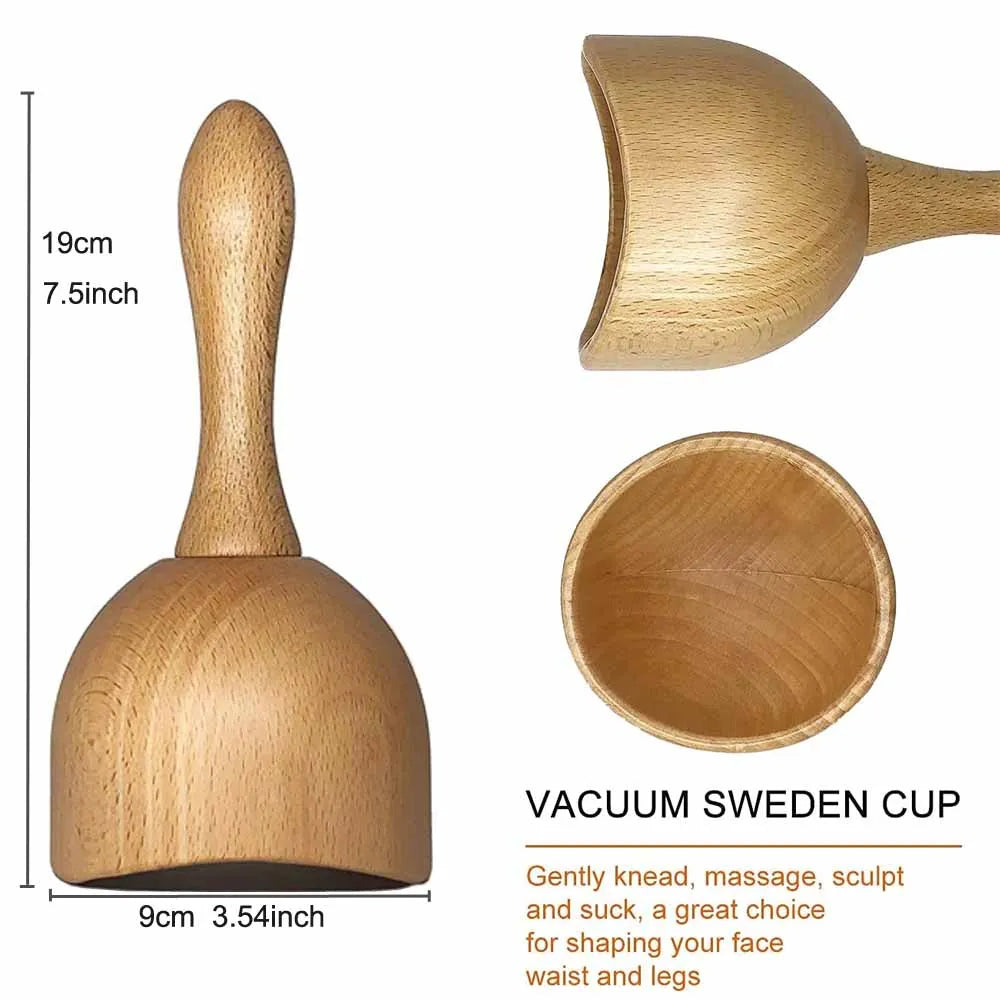 Wood Therapy Massage Tools Set