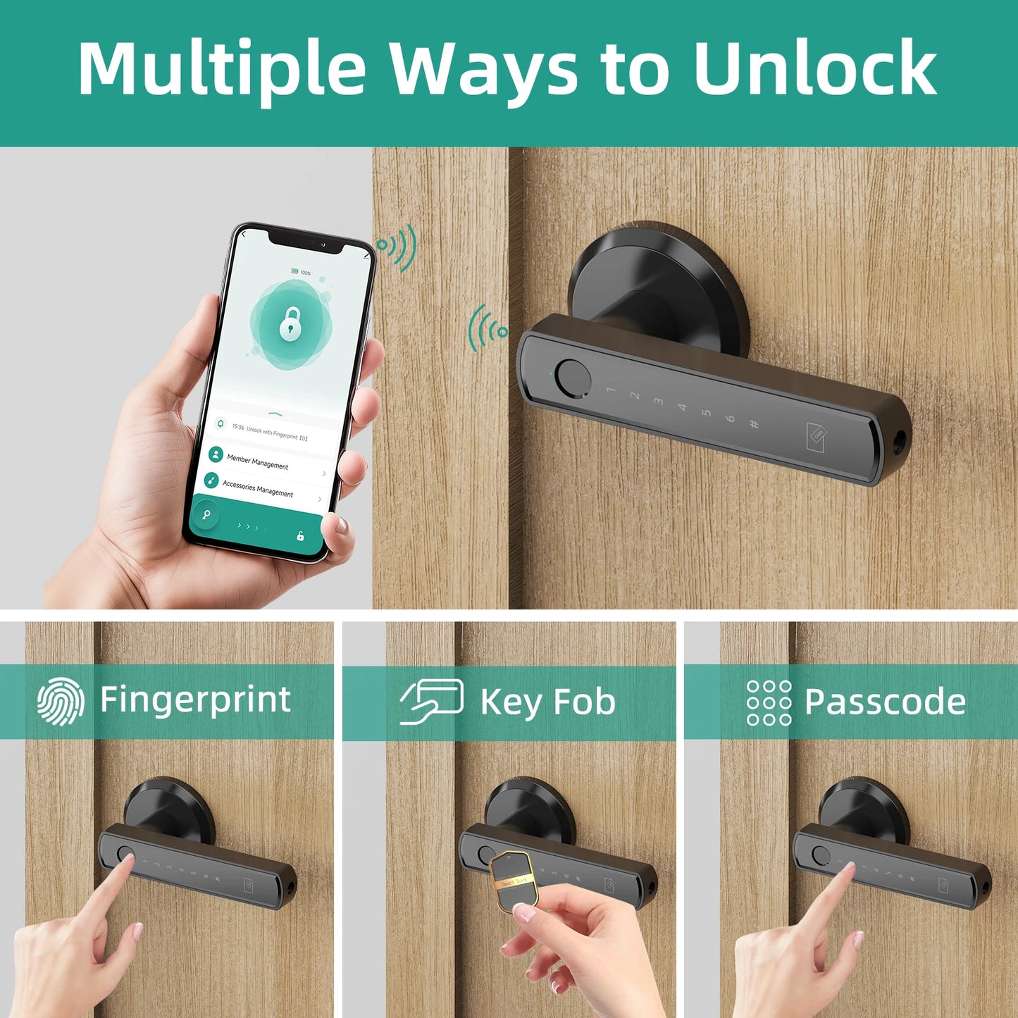 Smart Lock Fingerprint Door Lock