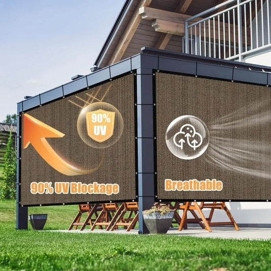 Brown Sunshade Cloth - Professional Sun Protection Design
