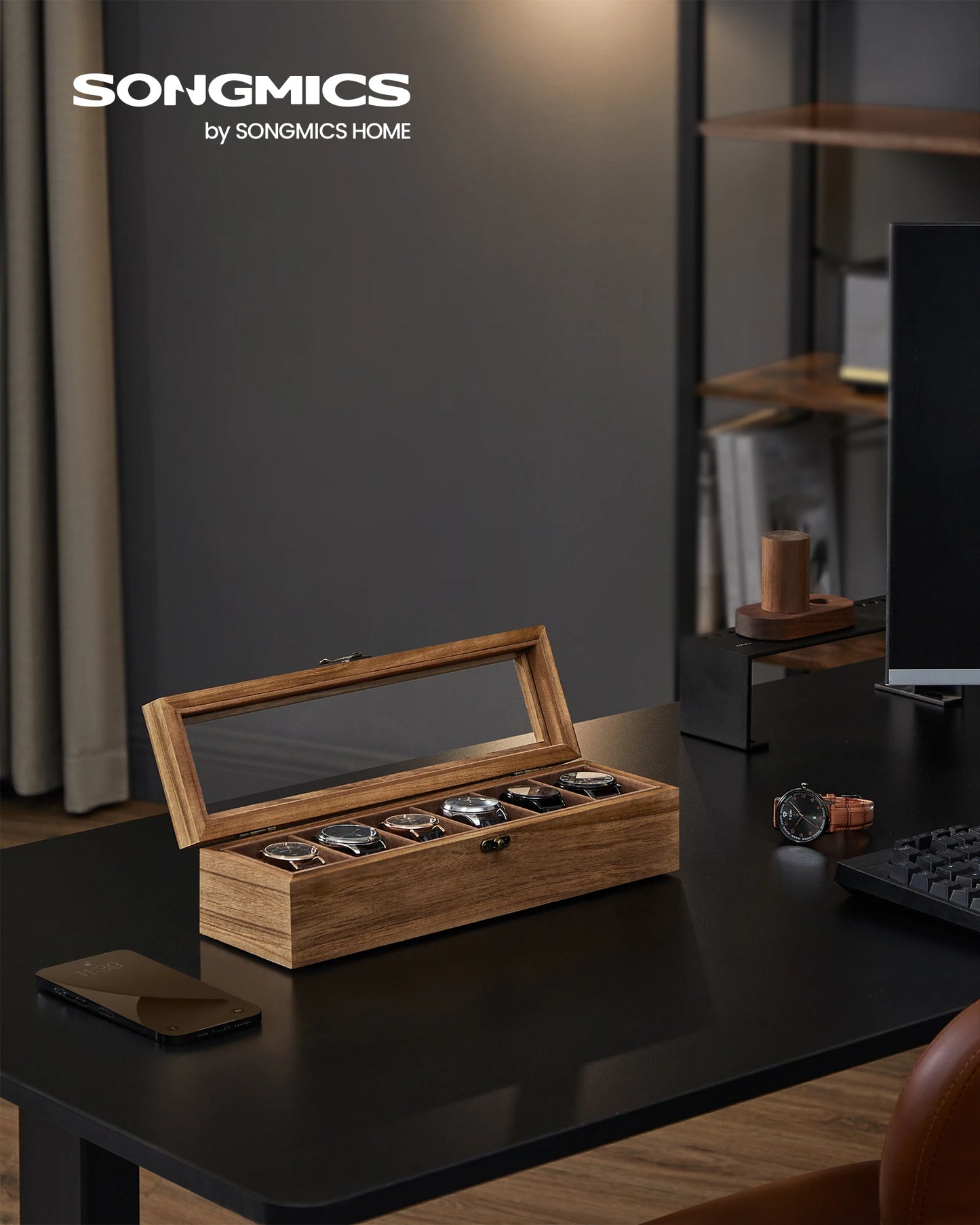 6-Slot Watch Case