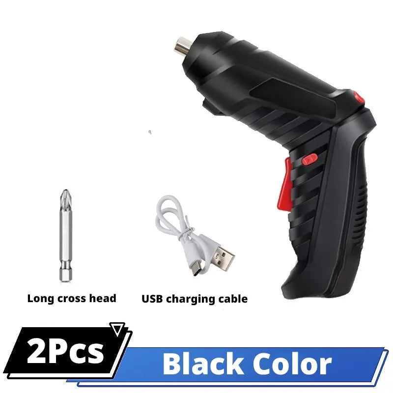Lithium Battery Mini Household Electric Drill Cordless Screwdriver