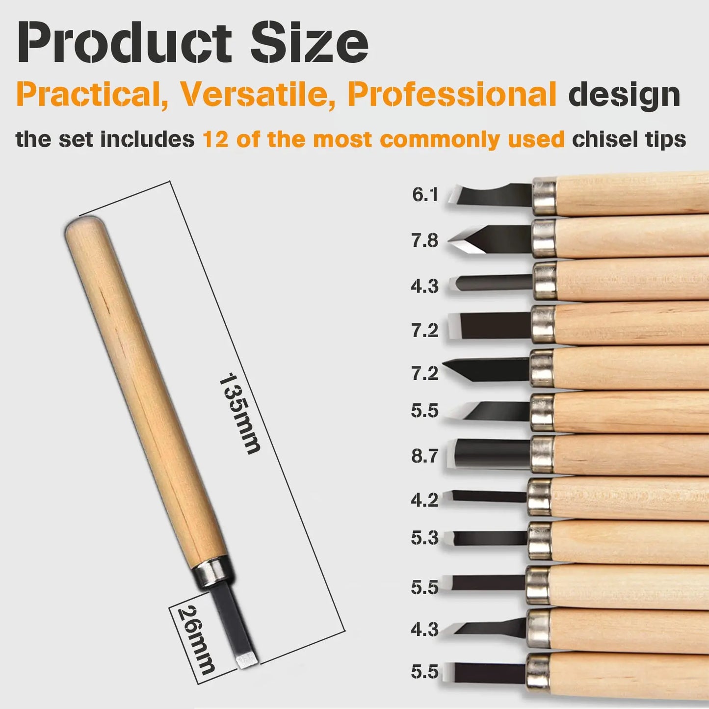 Carving Tools Set