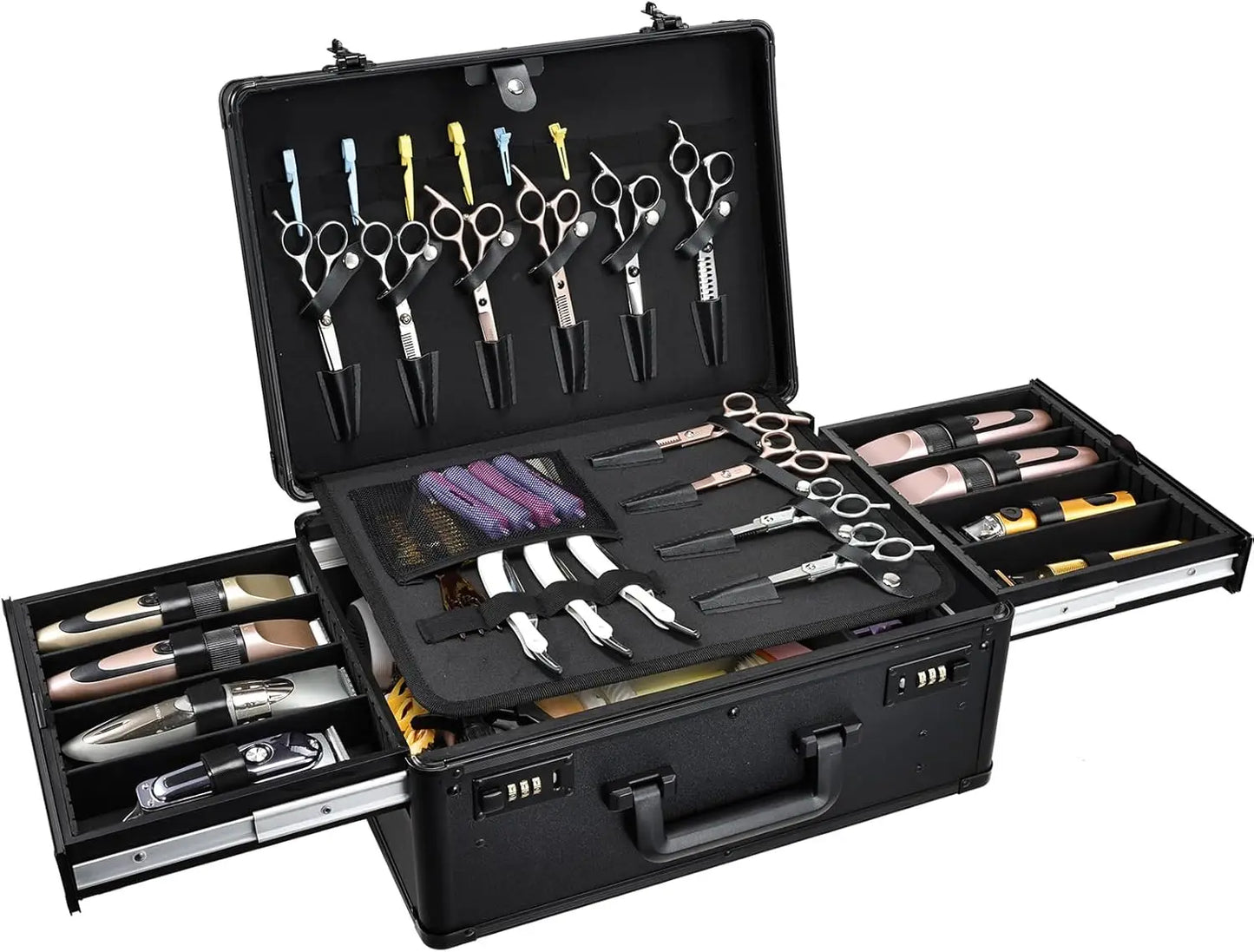 Barber Case with Sliding Tray
