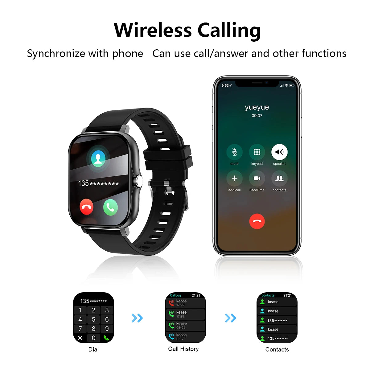 Smart wireless watch
