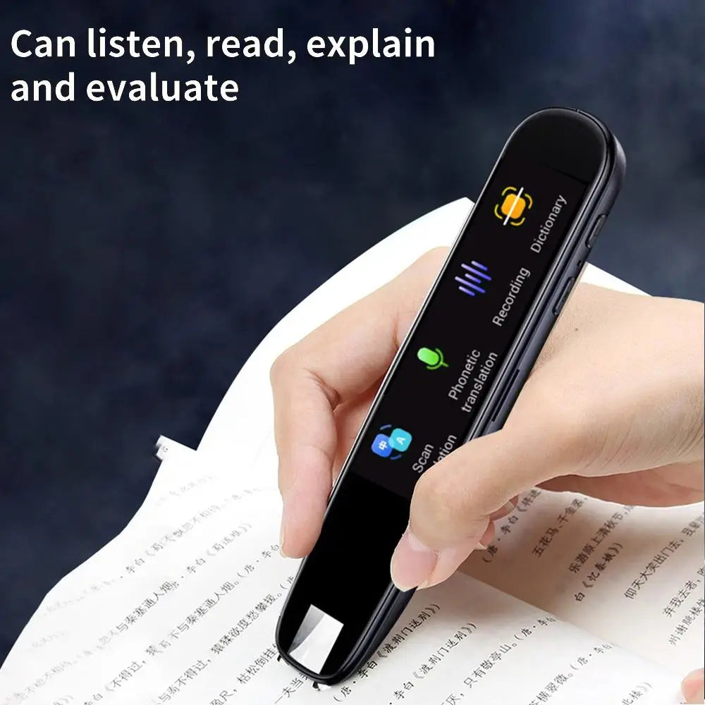 Intelligent Scanning Point Reading Translator Pen