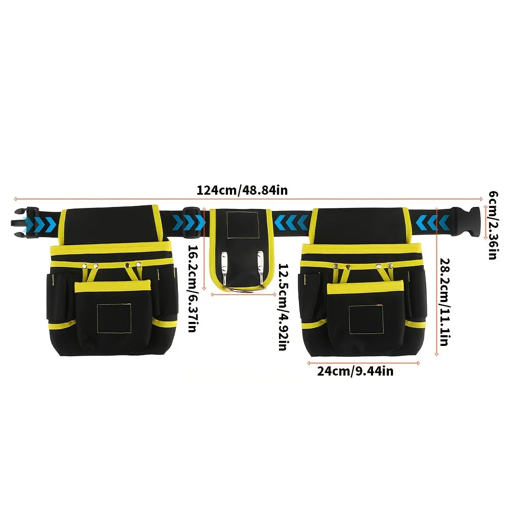 Tool Pouch  for Woodworker, Electrician, Construction