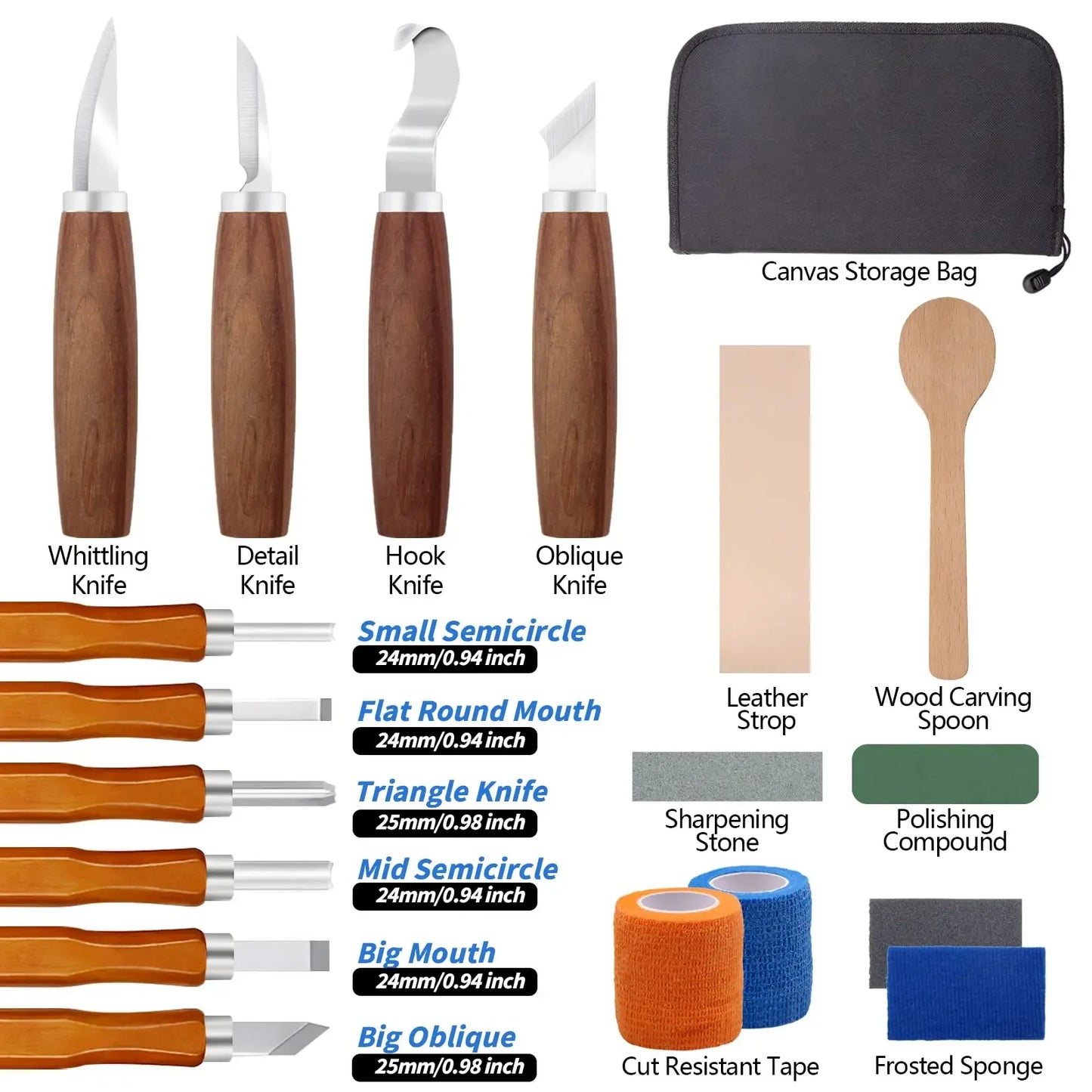 Wood Carving Knife Tools