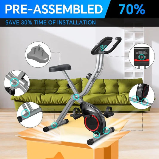 Lightweight 33LB Foldable Exercise Bike