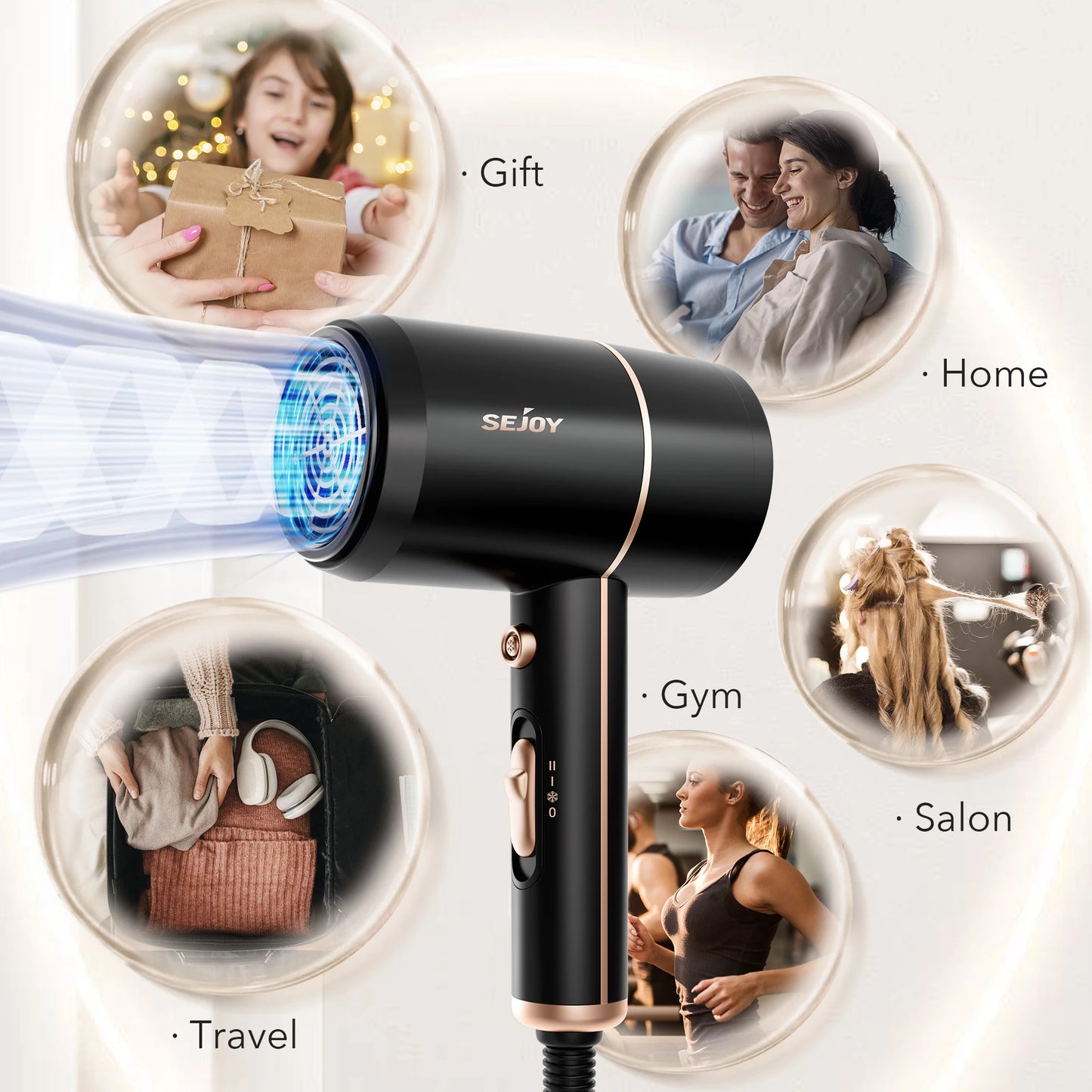 Negative Ion Constant Anion Hair Dryers