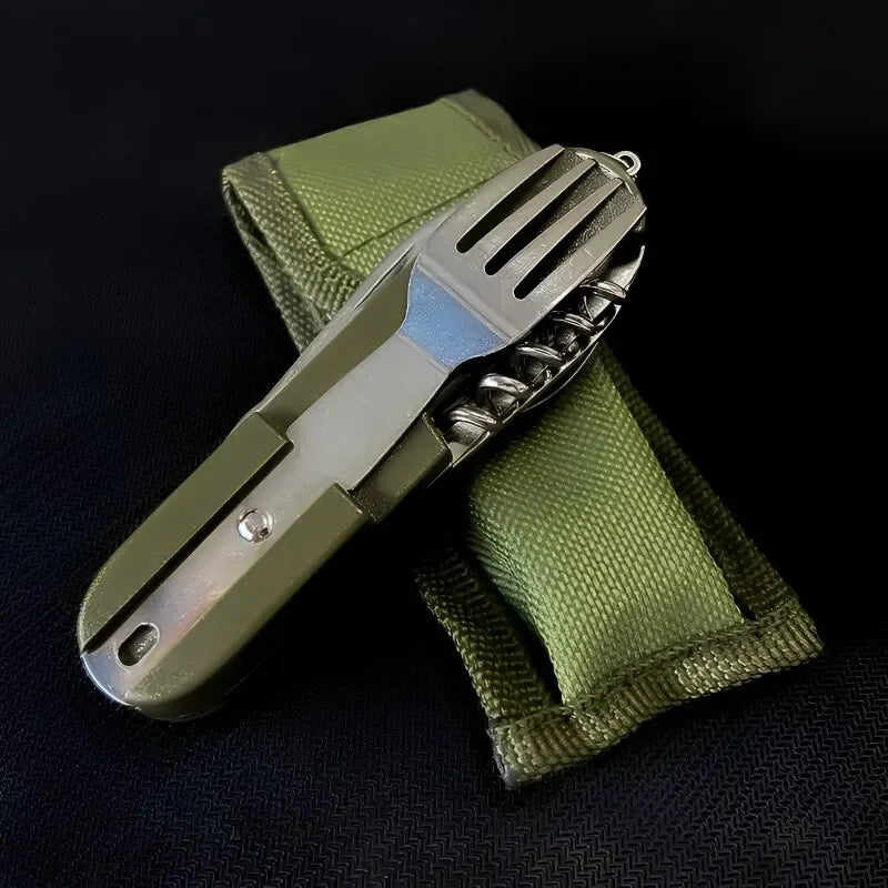 7 In 1 Multi-functional Outdoor Tableware