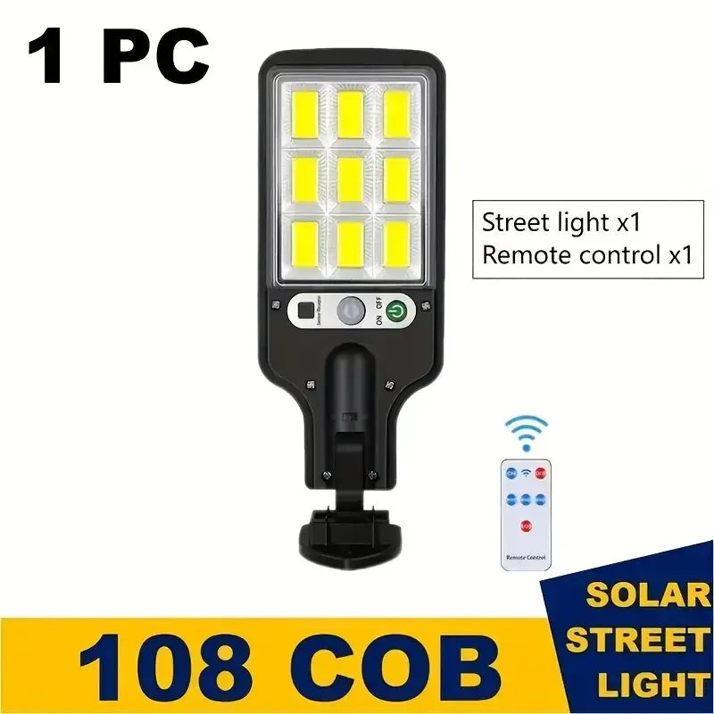 Powerful Solar Lamp With Remote Control