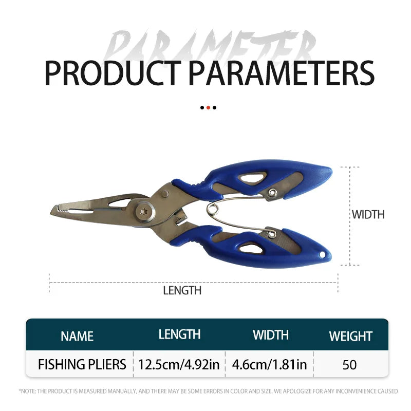 Stainless Steel Multi function Fishing Pliers
