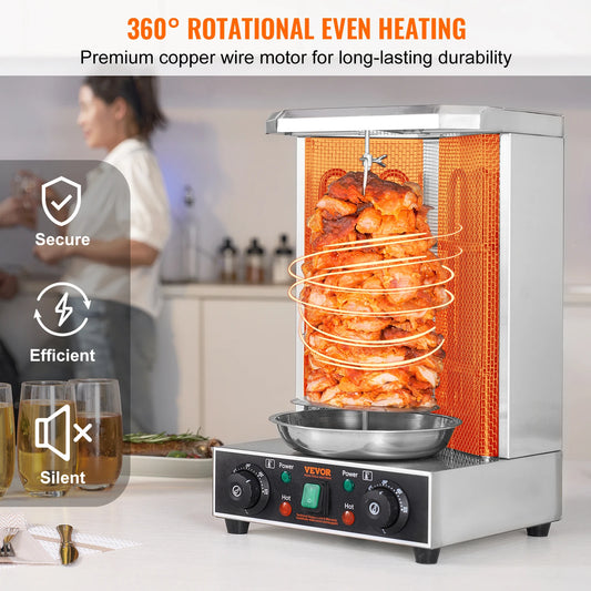 Grill Machine Electric Vertical Broiler