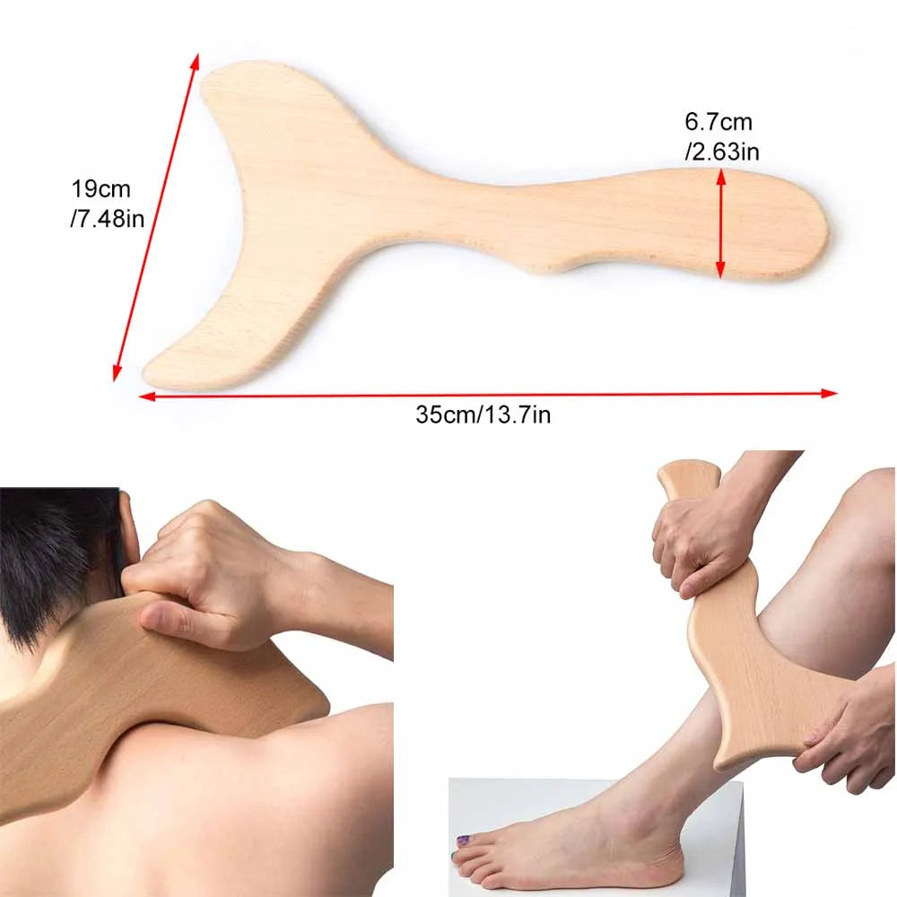 Wood Therapy Massage Tools Set