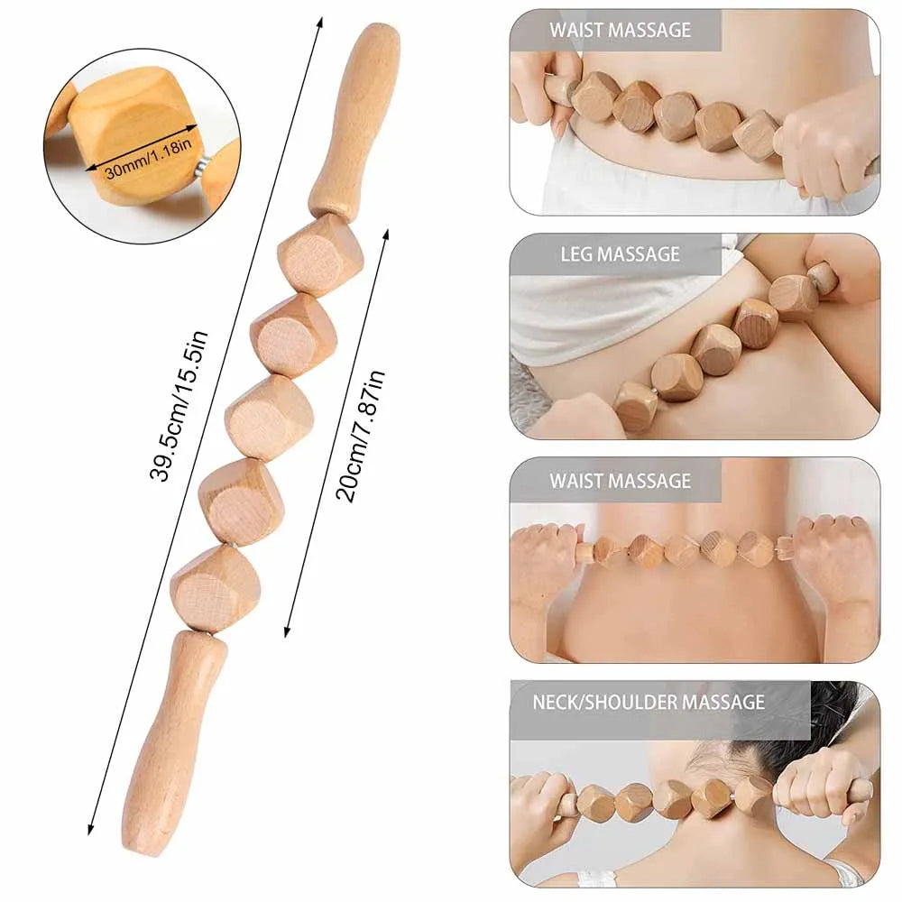 Wood Therapy Massage Tools Set
