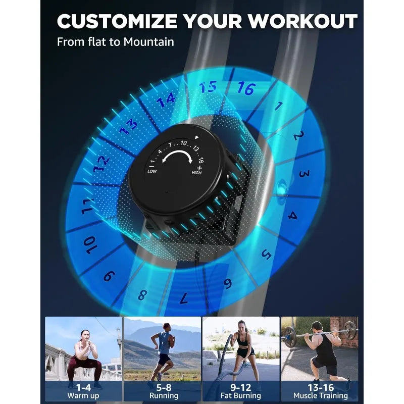 Lightweight 33LB Foldable Exercise Bike