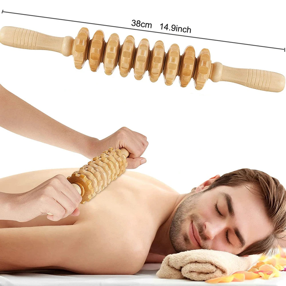 Wood Therapy Massage Tools Set