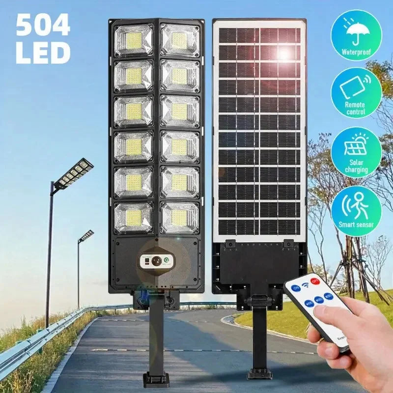 Powerful Solar Lamp With Remote Control