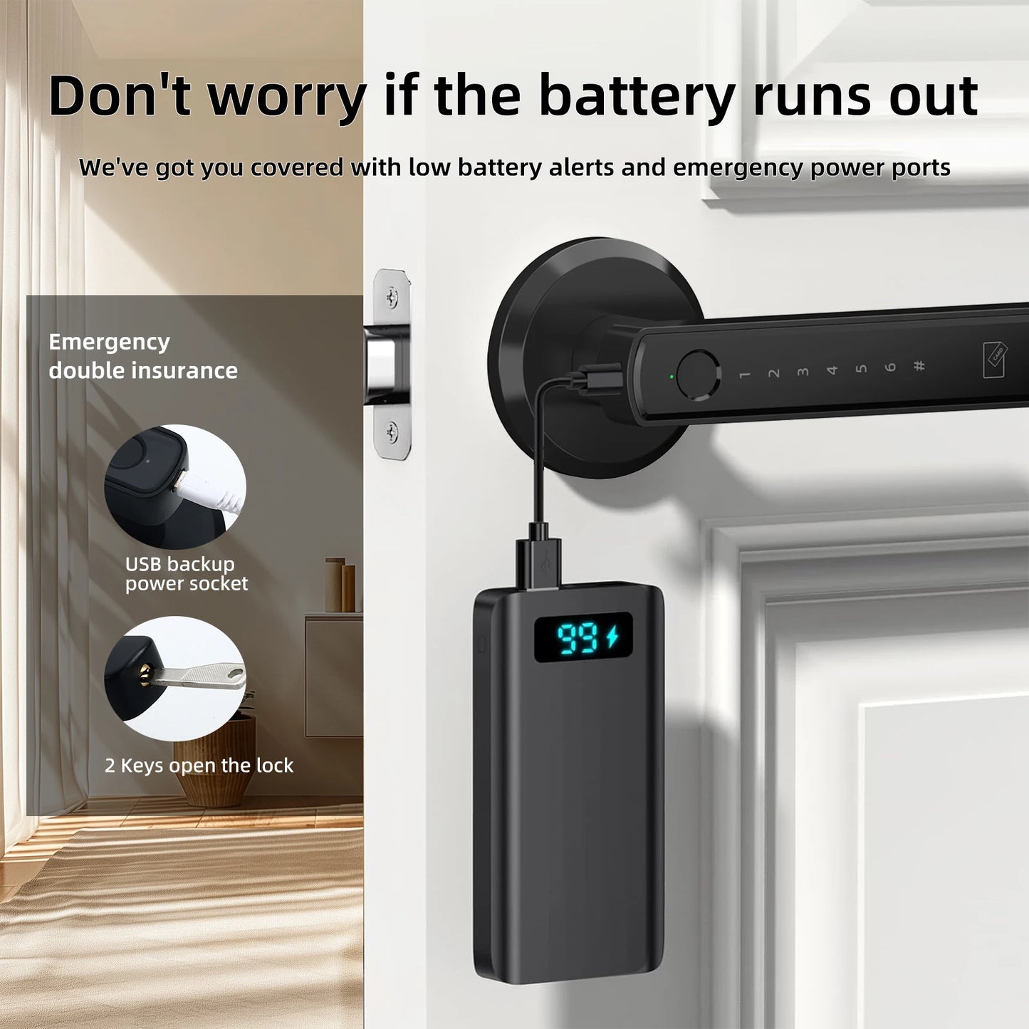 Smart Lock Fingerprint Door Lock