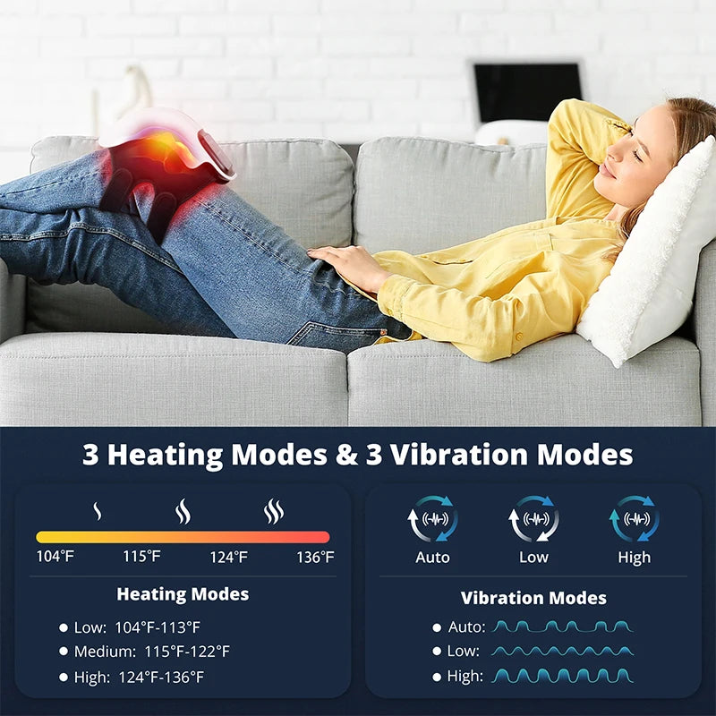 Knee Pad Wireless Heated Knee Massager