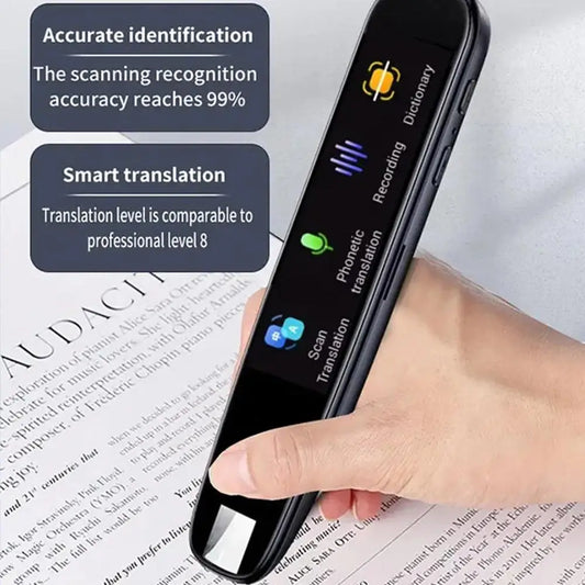 Intelligent Scanning Point Reading Translator Pen