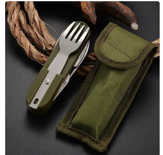 7 In 1 Multi-functional Outdoor Tableware