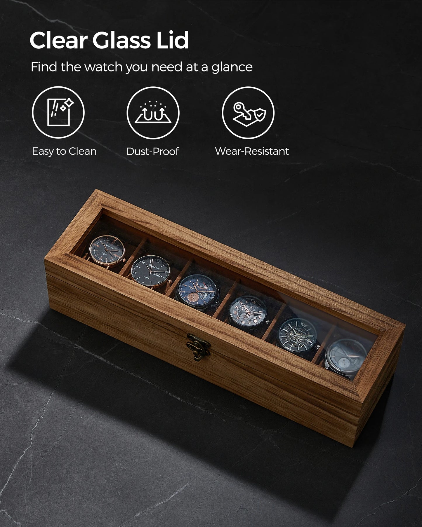 6-Slot Watch Case