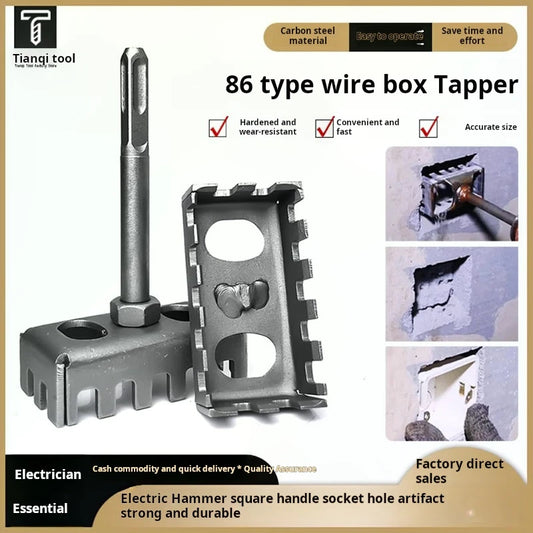 Wire box tapper tool